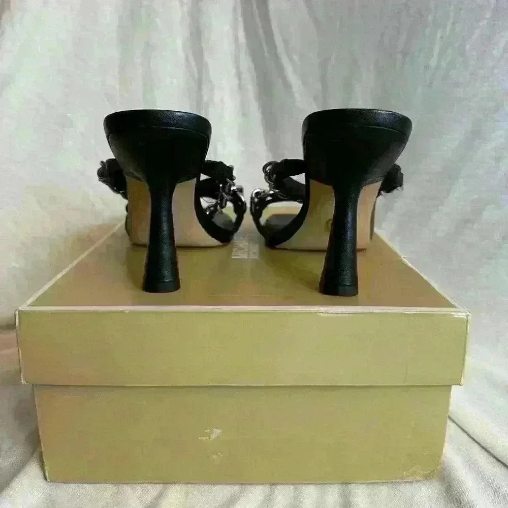 Brand New Michael Kors Black Heels size 6M